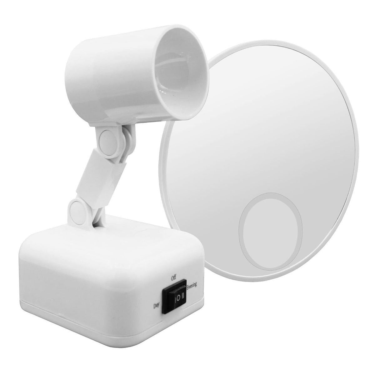 Floxite FL-615-2 15X Magnifying Mirror with Light