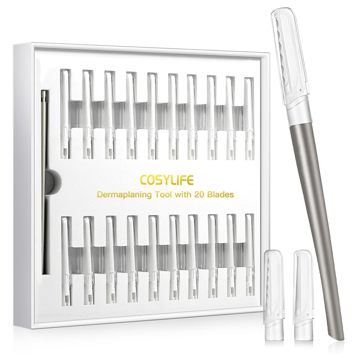 COSYLIFE Dermaplane Razor for Women Face