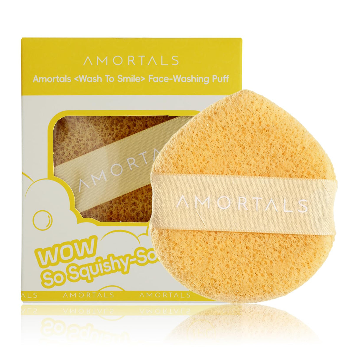 Facial Sponge 1 Pack - Reusable Makeup Remover Pads & Cleansing Sponge, Washable Exfoliating Face Pad for Dirt and Blackheads