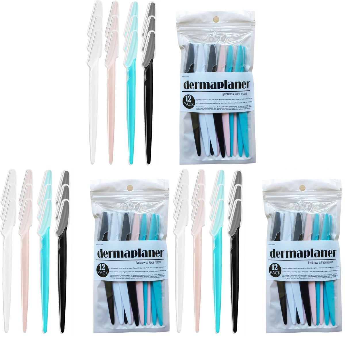 Dermaplane Razor Eyebrow Razors Dermaplaning Tool For Face Shaver