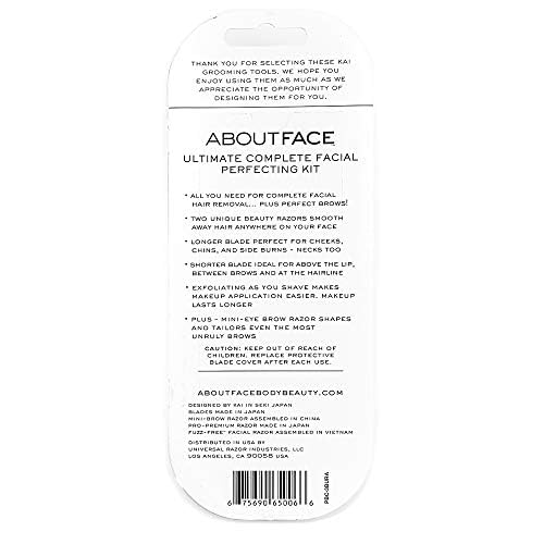 About Face Ultimate Complete Facial Perfecting Kit, 3 Count
