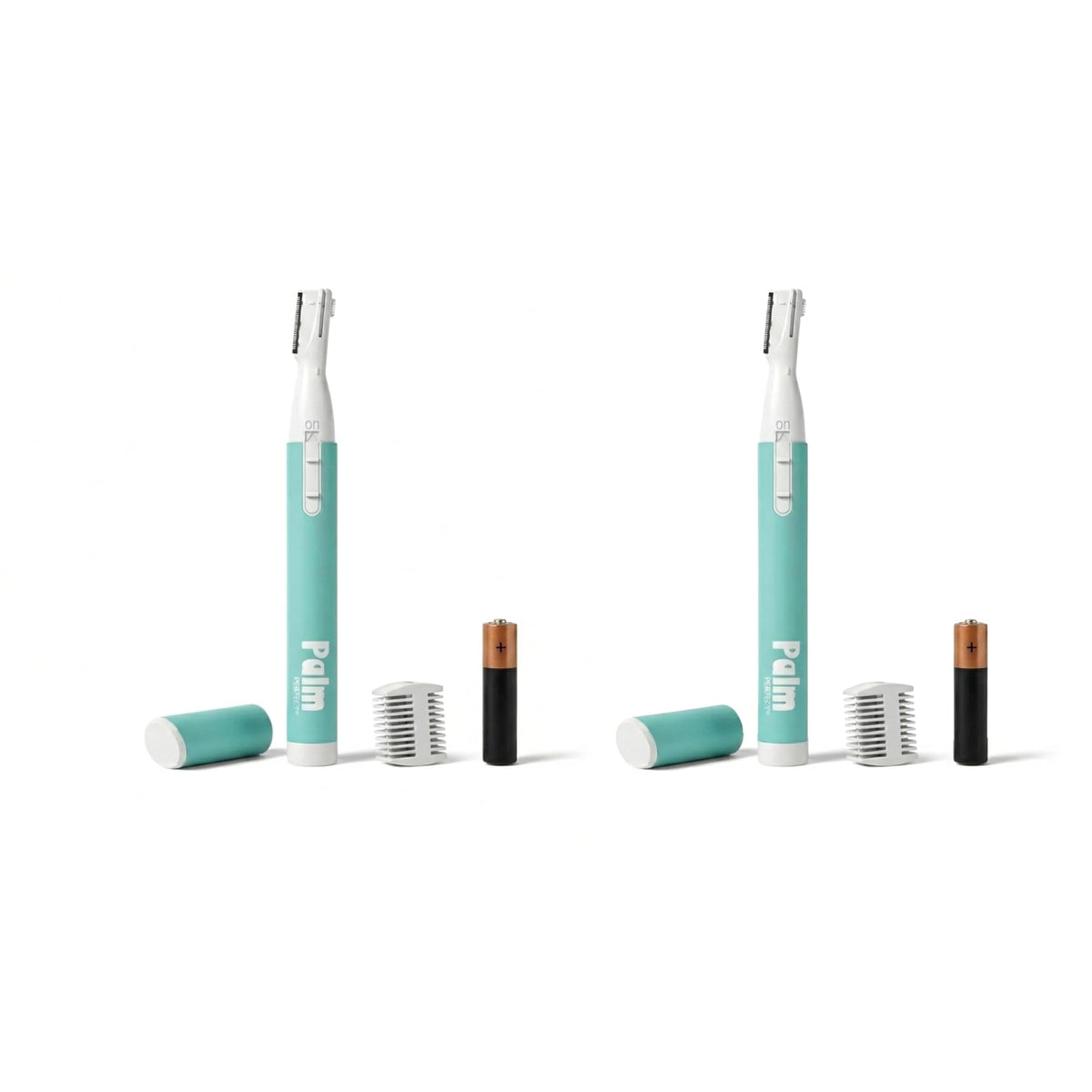 palmperfect Face Razor for Women, Twin-Blade Hair Trimmer, Battery Included