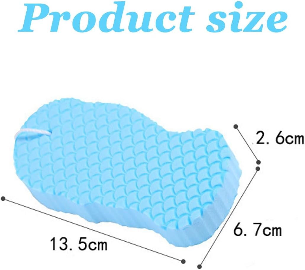Super Soft Exfoliating Bath Sponge, Exfoliating Sponges Super Soft Bath Sponge, Magic Exfoliating Bath Sponge, Sponge Bath Sponge for Adults Children and Pregnant Women