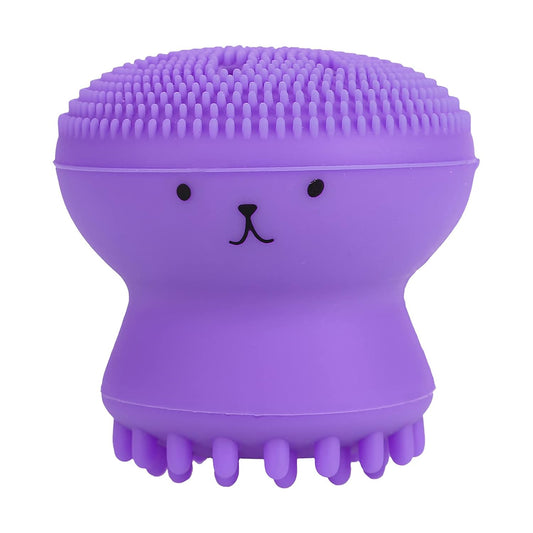 Facial Cleansing Brush, Soft Silicone Exfoliating Scrubber