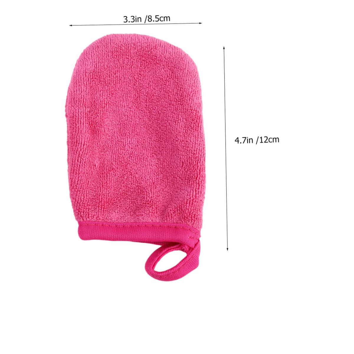 MERRYHAPY 3pcs Facial Cleaning Gloves Makeup Removal Puff Powder Puff Gentle Face Cleanser for Skin Types