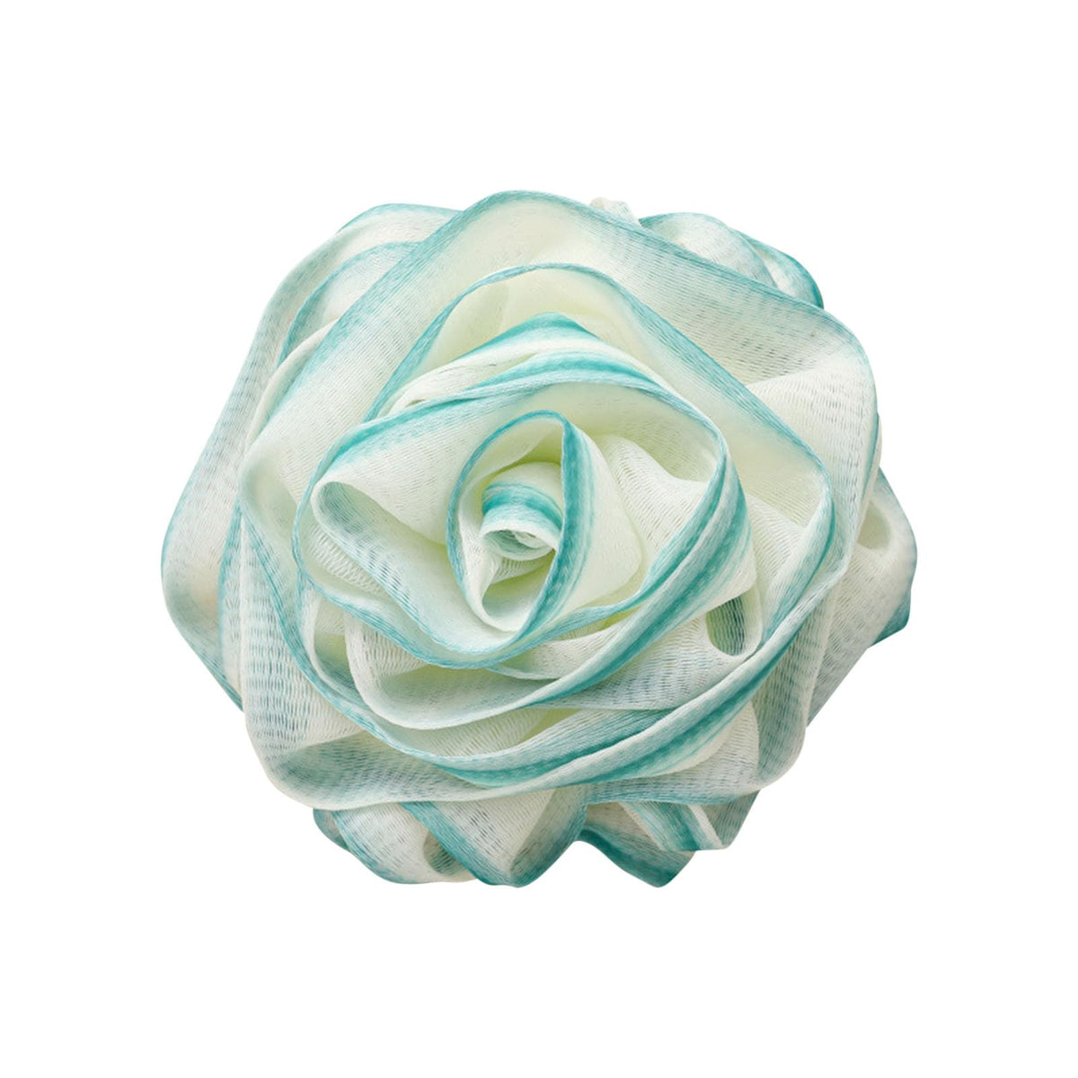 Body Wash Sponge Rose Shaped Shower Loofah Sponge 4.72inch 50g Body Shower Puff Fine Mesh Pouf Bath Scrunchies Exfoliating Cleaning Body Scrubber Balls for Women and Men (A-Pink)