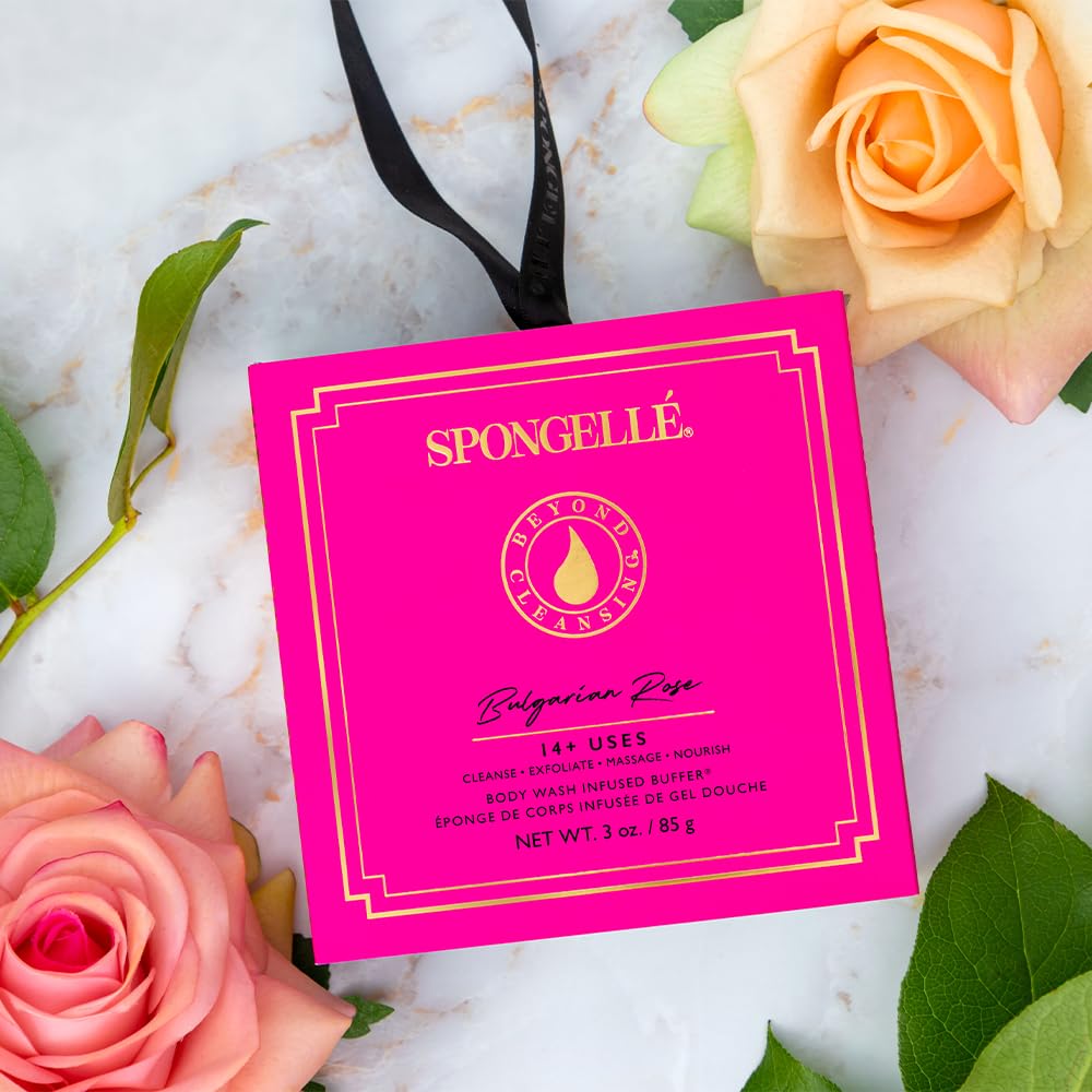 SPONGELLÉ Spongelle Flower Boxed Bulgarian Rose, 0.085 kg