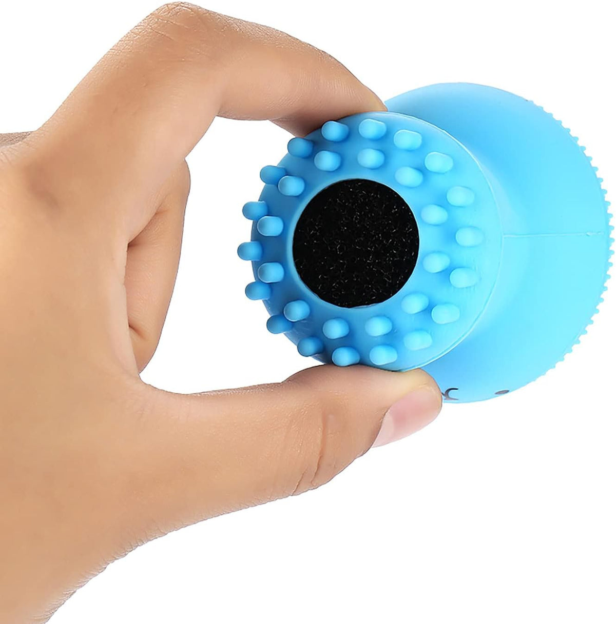 Silicone Facial Cleansing Brush for Deep Cleansing and Face Massage Tool at Home Blue