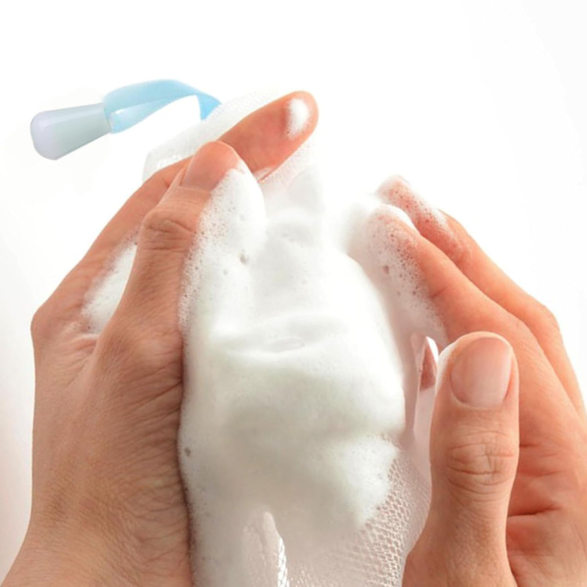 10 PCS Soap Bags Handmade Soap Bubble Mesh Bags Exfoliating Soap Saver Pouch Net Bags with Drawstring Body Facial Cleaning Tool for Bath and shower, Assorted Colors