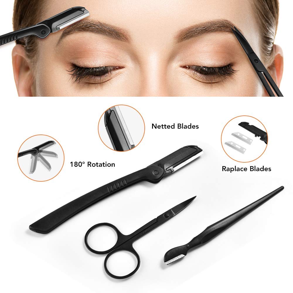 Eyebrow Kit, Multipurpose Exfoliating Dermaplaning Tool Face kits