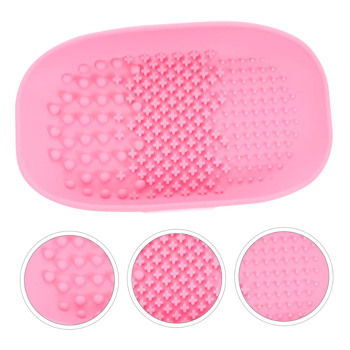Makeup Brush Scrubber Silicone Cleaning Mat for Cosmetic Brushes