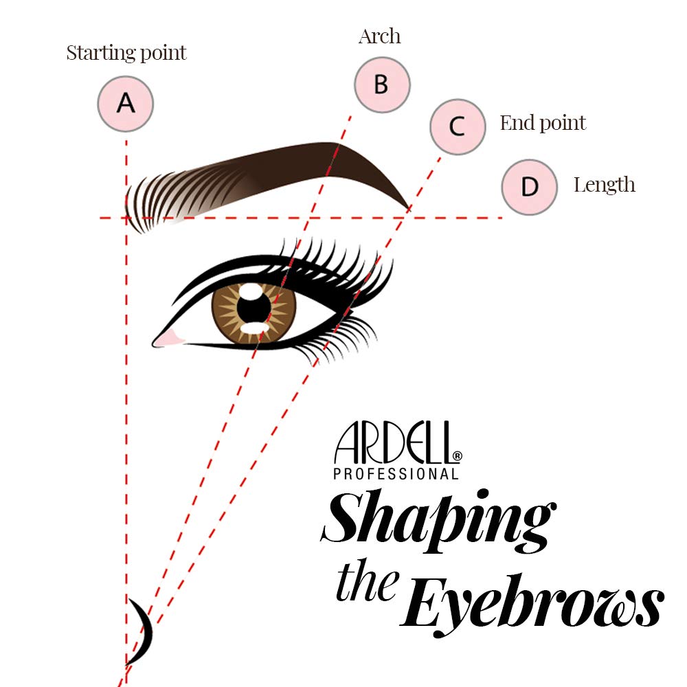 Ardell Brow Trim and Shape Grooming Tool, 3 Count