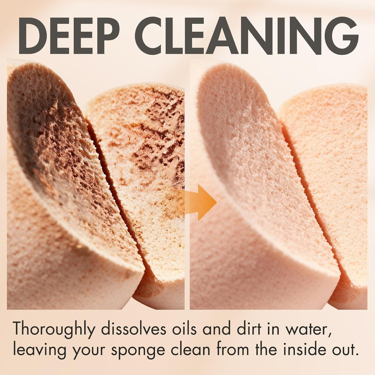Makeup Brush Cleaner Kit with Cleaning Bowl, Make Up Brush Cleansers Solution for Sponges, Puffs and Brushes - Gentle Formula, Cruelty Free(2-pieces set, 100ml/3.38 fl oz + Khkai)