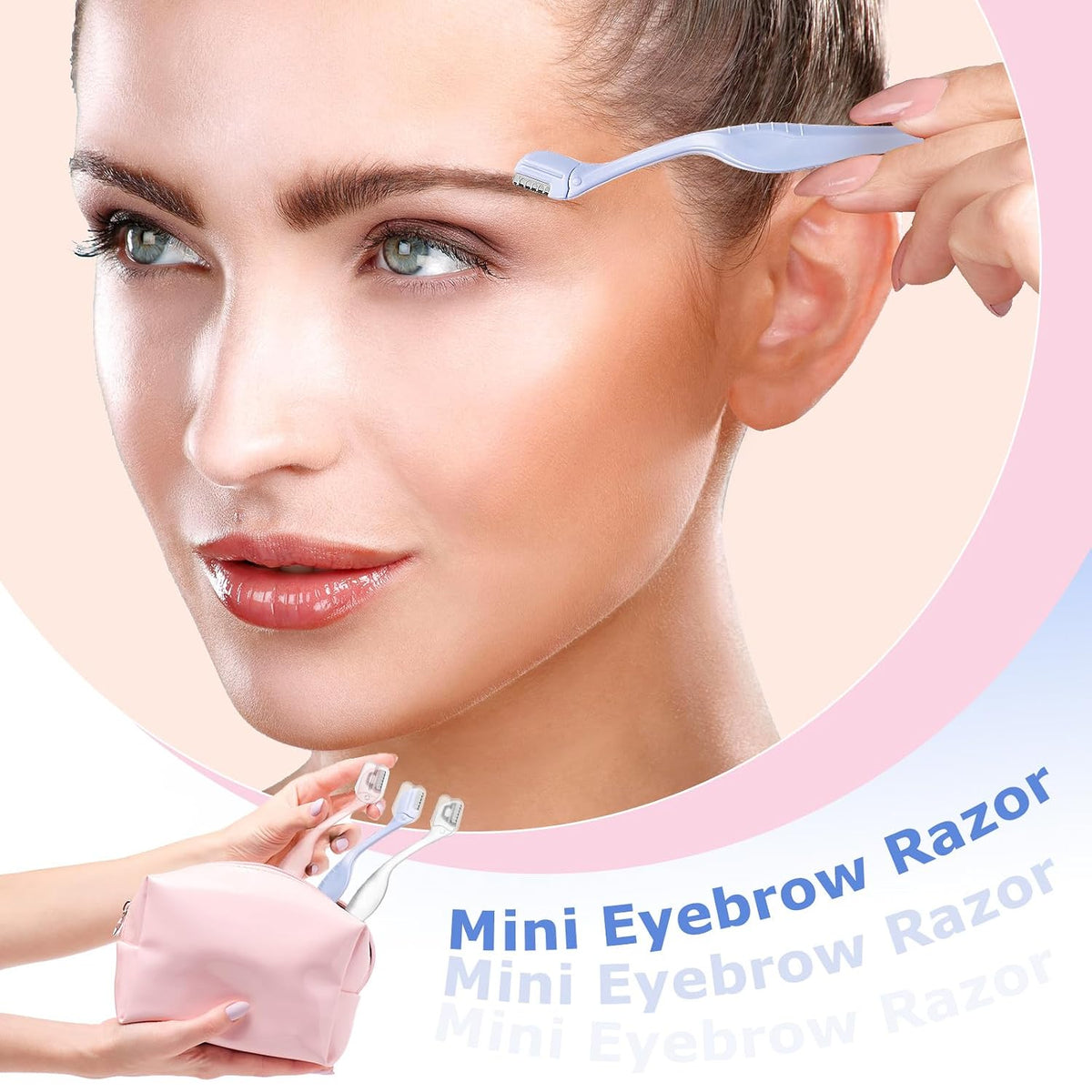 6pcs Eyebrow Razor, Mini Face Razor Women