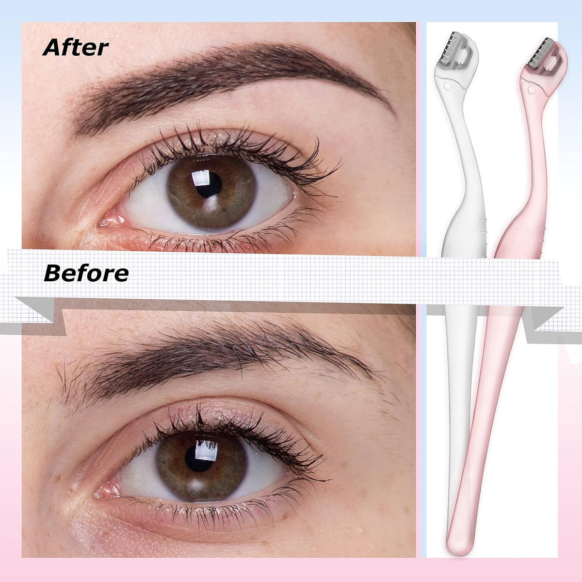 6pcs Eyebrow Razor, Mini Face Razor Women