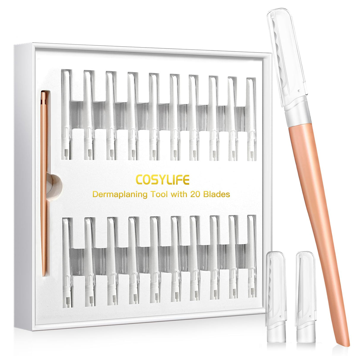 COSYLIFE Dermaplane Razor for Women Face