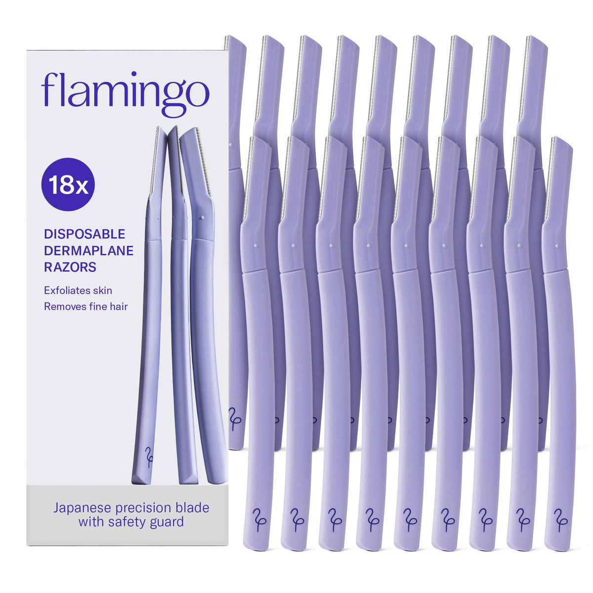 Flamingo Dermaplane Razor - Pack of 4