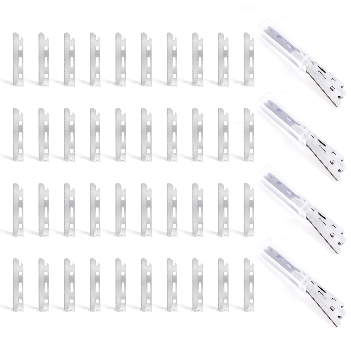 Dermaplaning Tool for Face Professional, Facial Razors for Women Face with 20 Blade Refills, Eyebrow Razor for Women and Men, Pink