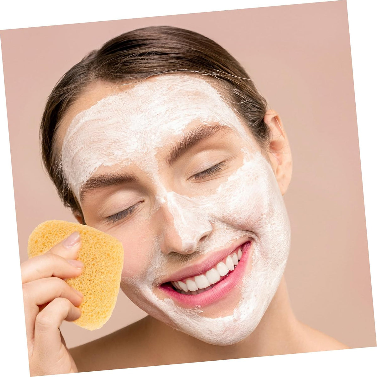 Heart Shape Cleansing Face Sponges 5 Piece Sponge for Deep Cleansing