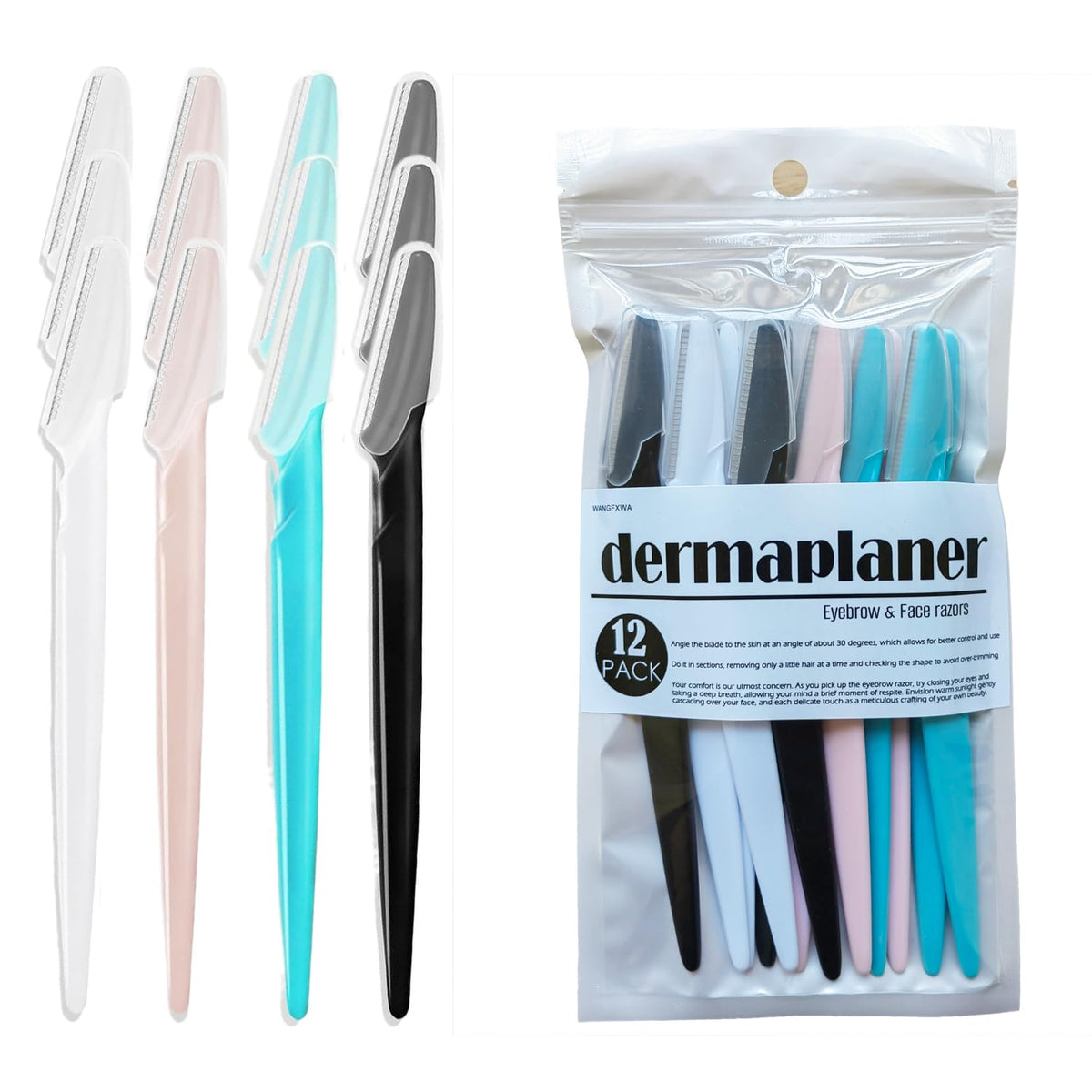 Dermaplane Razor Eyebrow Razors Dermaplaning Tool For Face Shaver