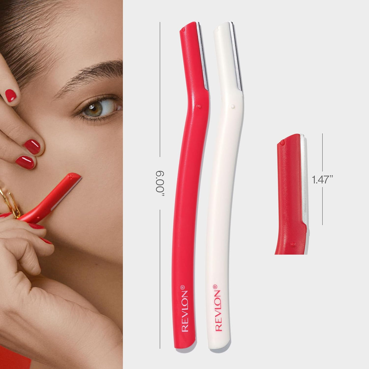 Revlon Face Defuzzers Dermaplaning Blades, 2 Count