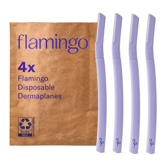 Flamingo Dermaplane Razor - Pack of 4