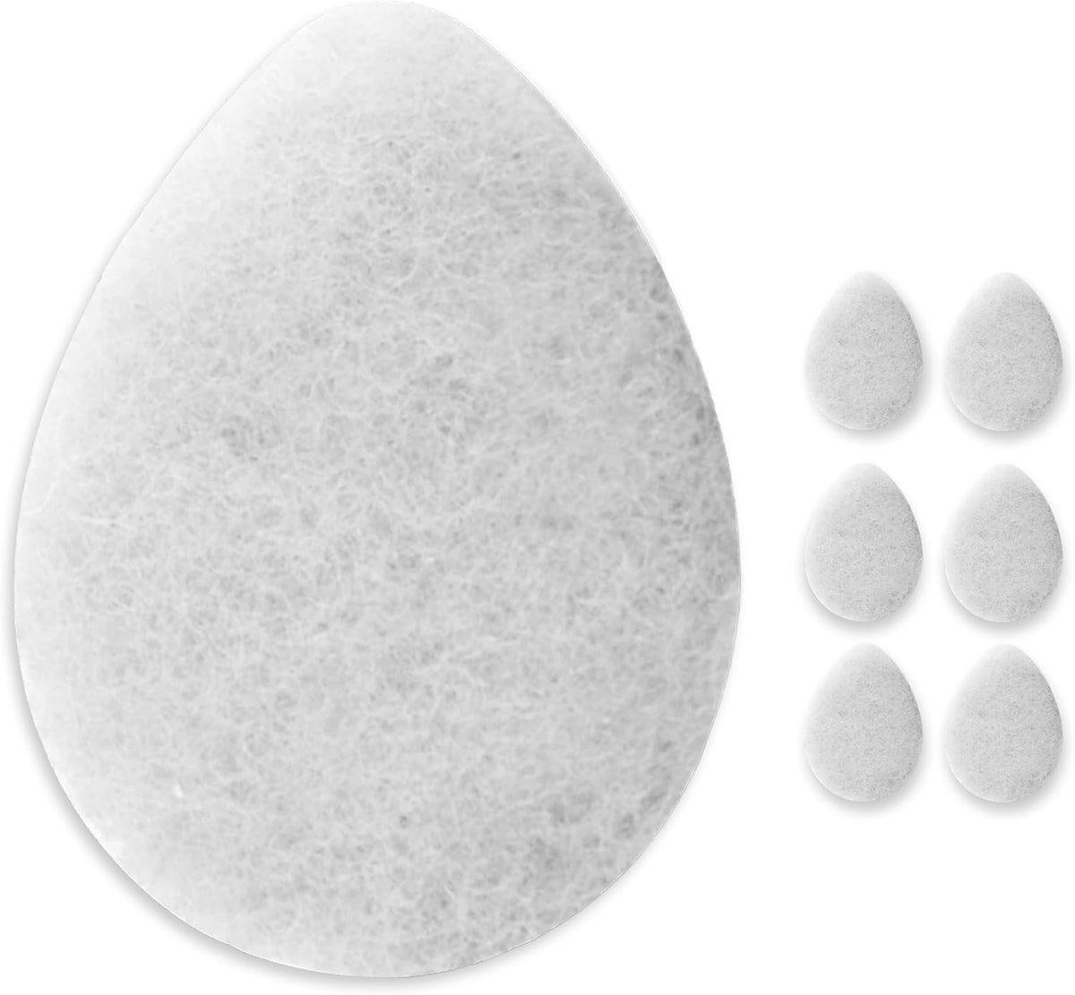 KOL Face Scrubber, Coconut Infused Exfoliating Facial Cleansing Pads, Disposable Exfoliator Face Sponge for Daily Cleaning and Makeup Removal, 6 Count