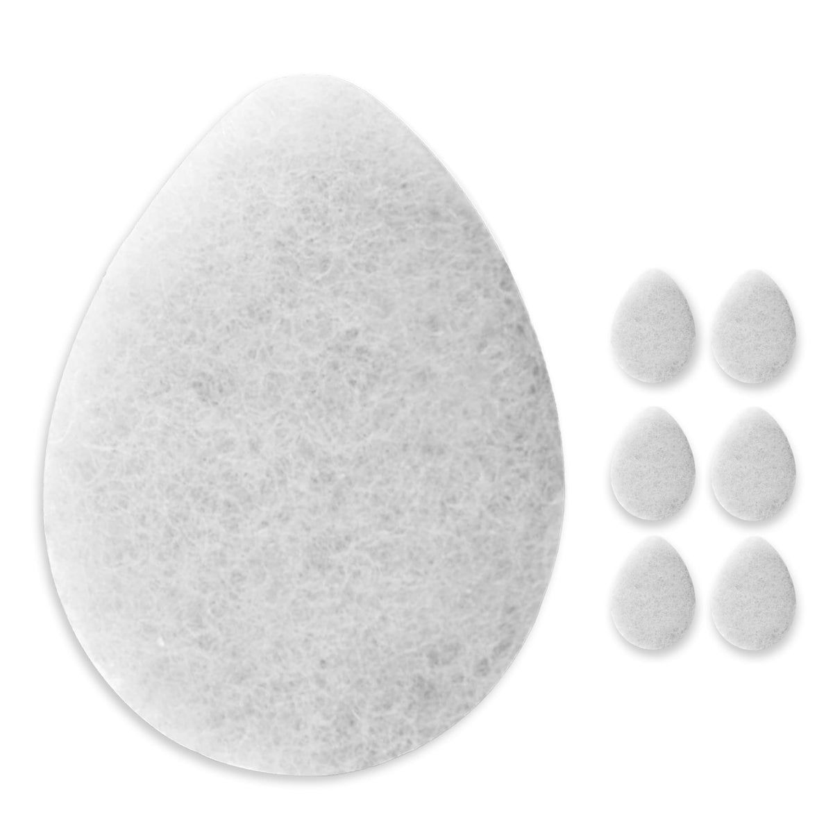 KOL Face Scrubber, Charcoal Infused Exfoliating Facial Cleansing Pads, Disposable Exfoliator Face Sponge for Daily Cleaning and Makeup Removal, 8 Count