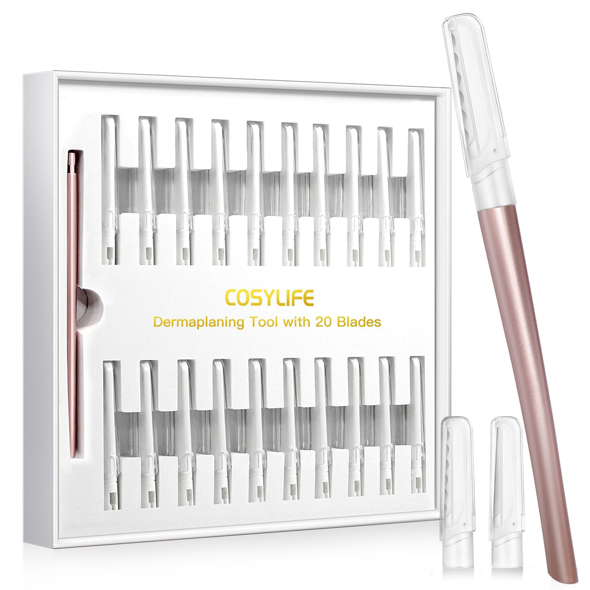 COSYLIFE Dermaplane Razor for Women Face