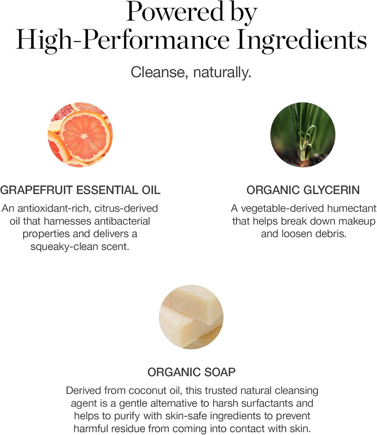 Ogee Brush Wash Bar - Gentle Makeup Brush Cleanser, Organic & Made in USA