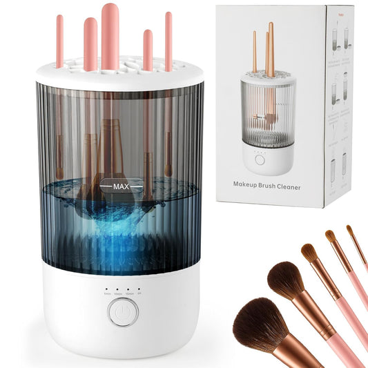 Electric Makeup Brush Cleaner Machine, Fits Most Brushes, Sponges and Puffs