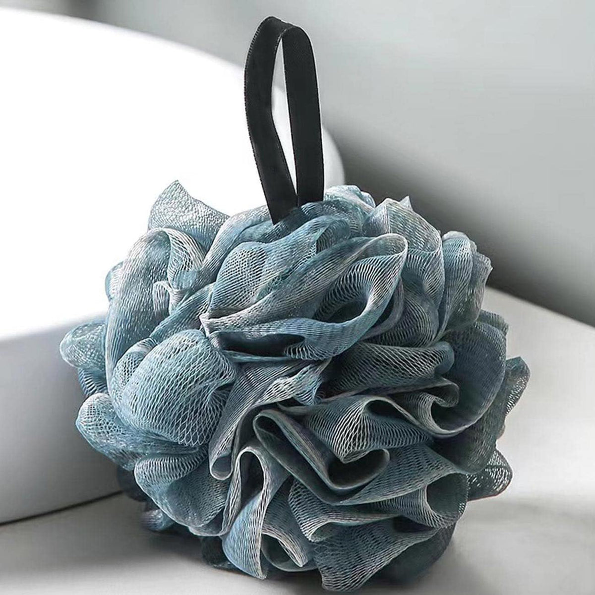 Darkblue Bath Shower Loofah Sponge,Men Women Bathing Accessories 60g