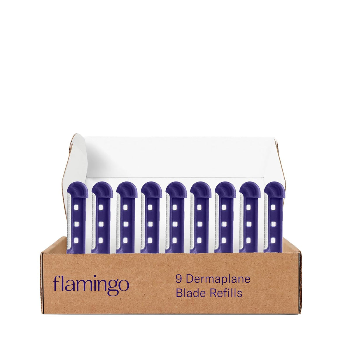 Flamingo Dermaplane Blades Refills - 9 Count