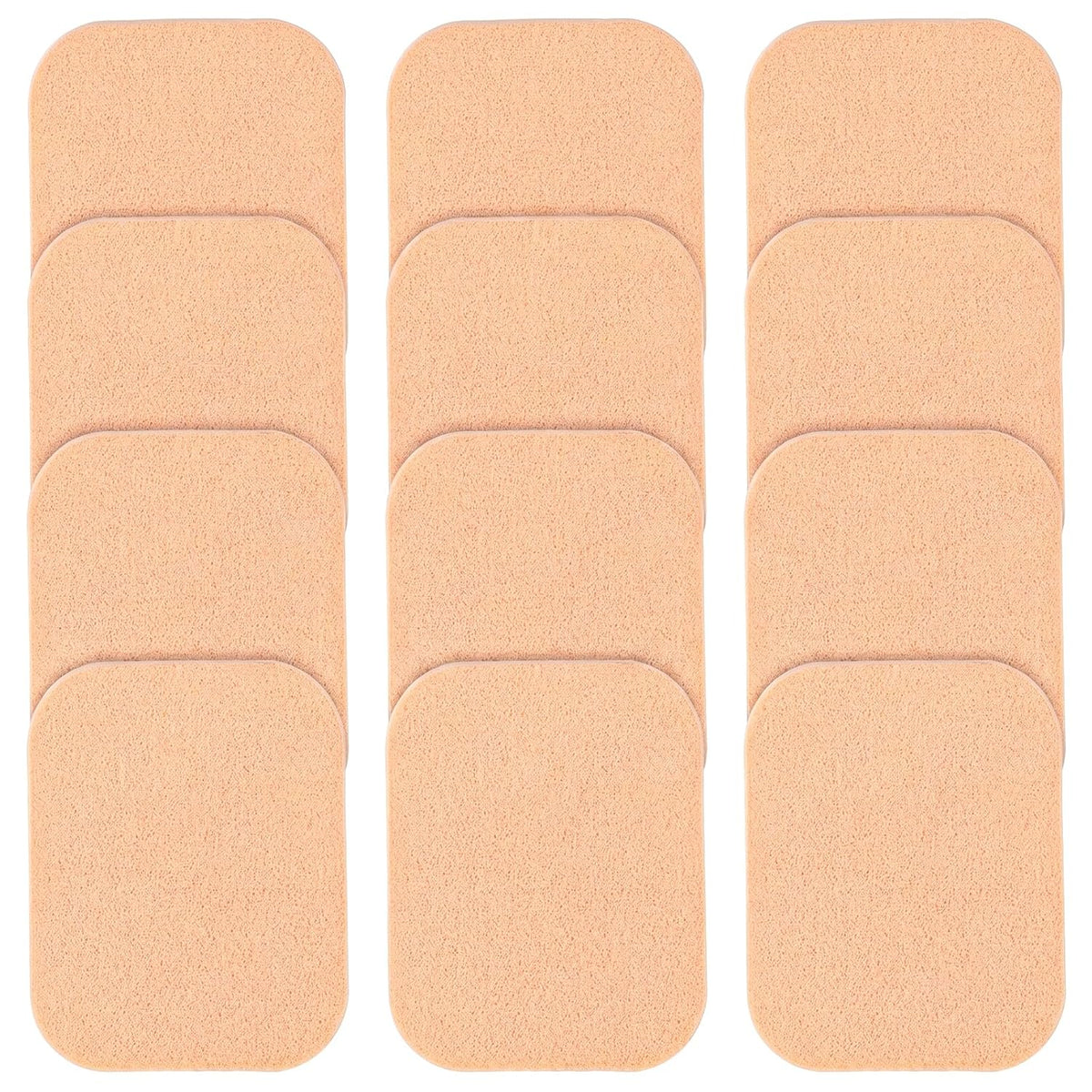 12 Pcs Square Makeup Sponge, Cosmetic Sponges, Makeup Puff