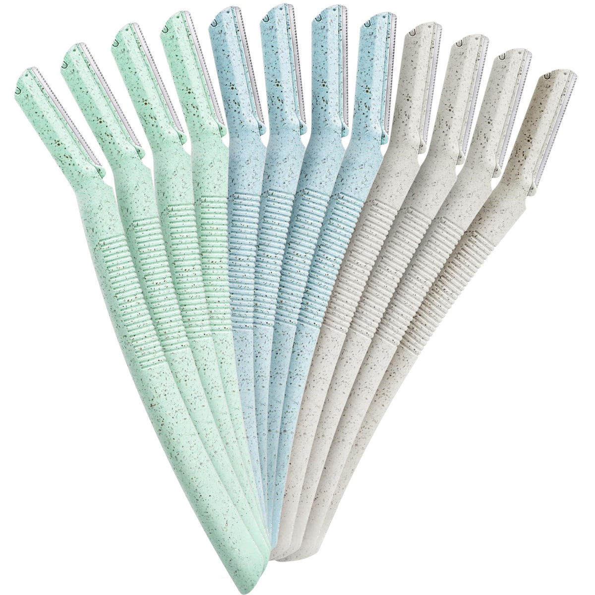 Ennva Disposable Dermaplane Eyebrow & Facial Razors, 6 Pack