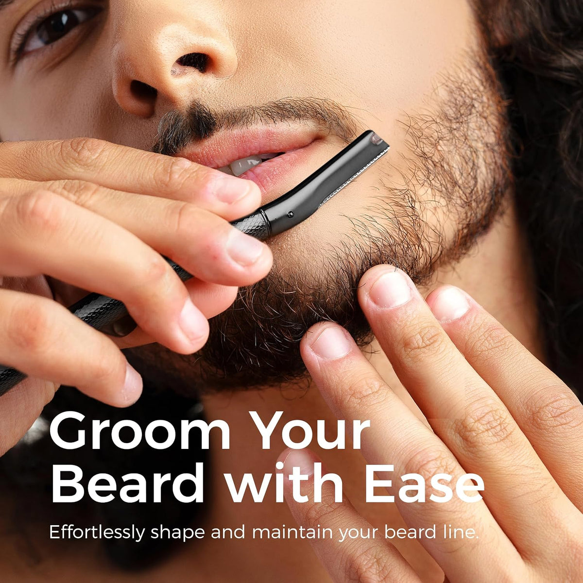 ZOMCHI Eyebrow Razor for Women & Men, Precision Cover, Black