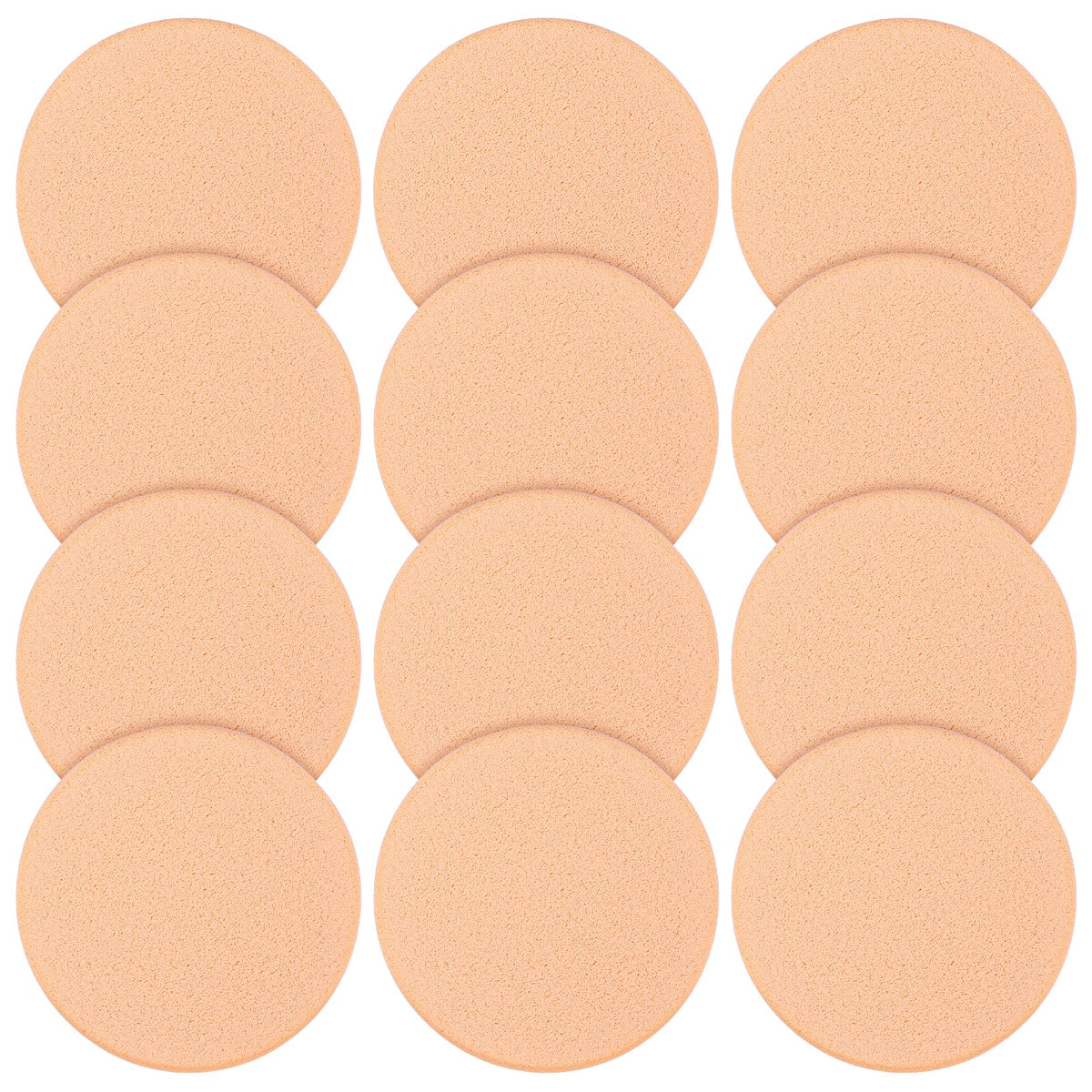 12 Pcs Square Makeup Sponge, Cosmetic Sponges, Makeup Puff
